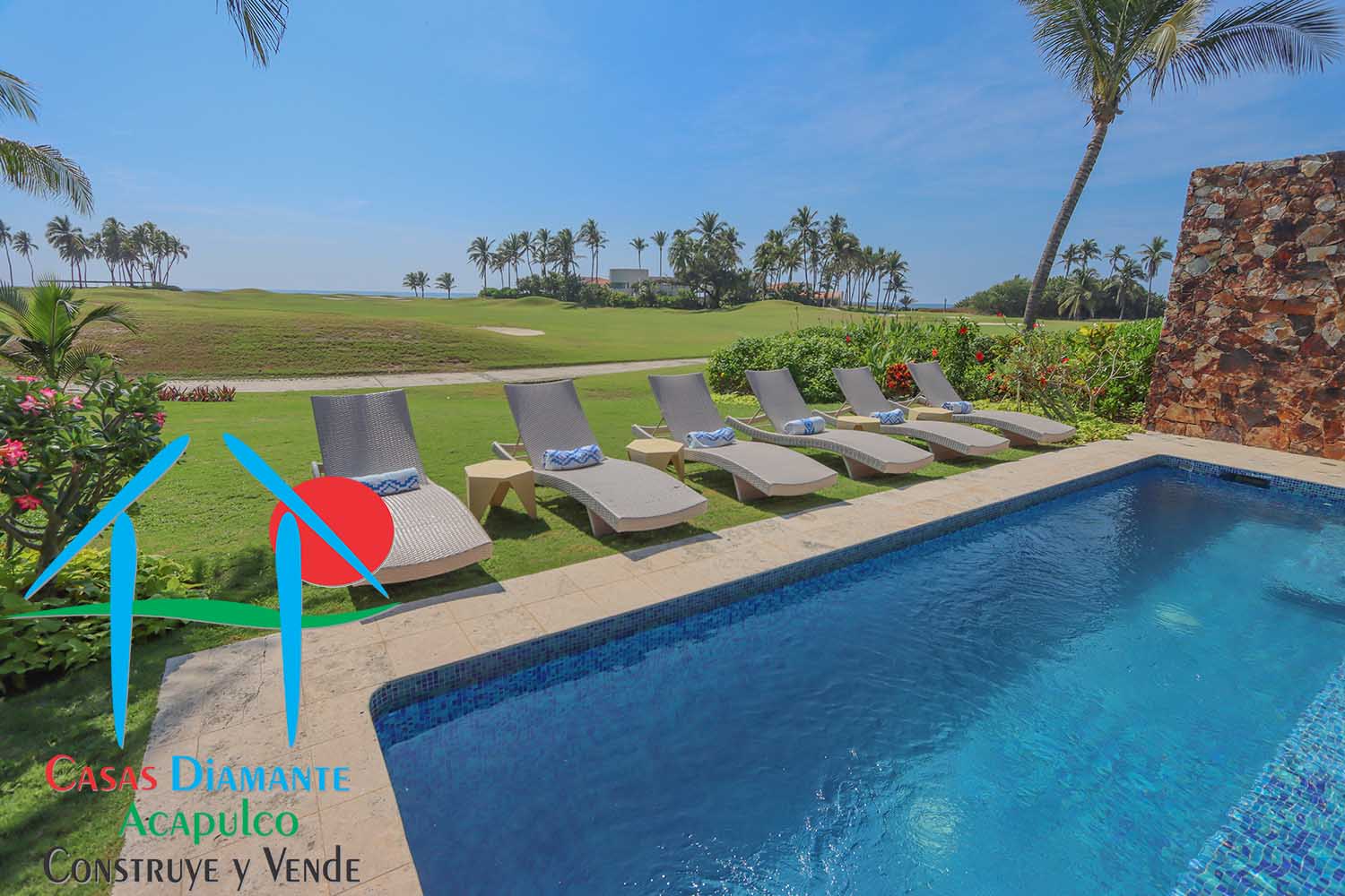 Delta 6 - Terraza, jardín y alberca 12